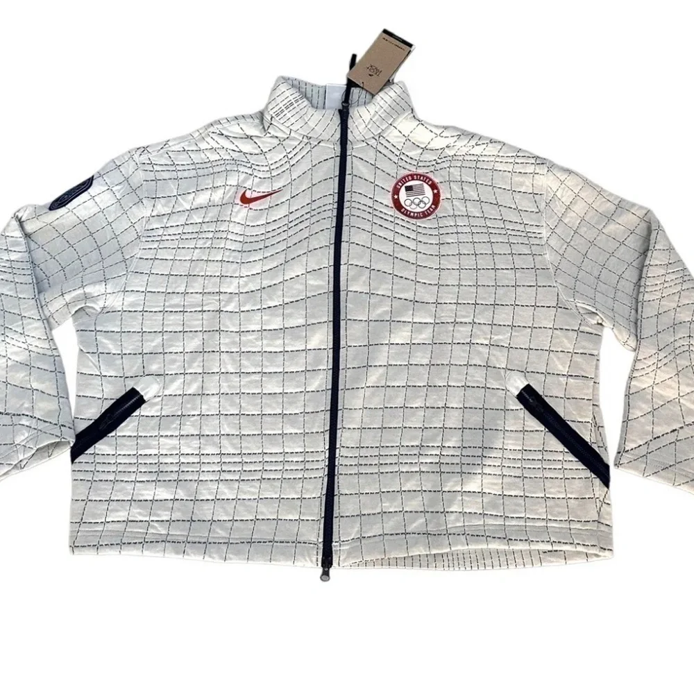 Nike Tech Pack Therma Team USA Paraolympic Jacket Womens size DJ5246-121 - Picture 10 of 13